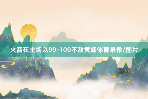 火箭在主场以99-109不敌黄蜂体育录像/图片