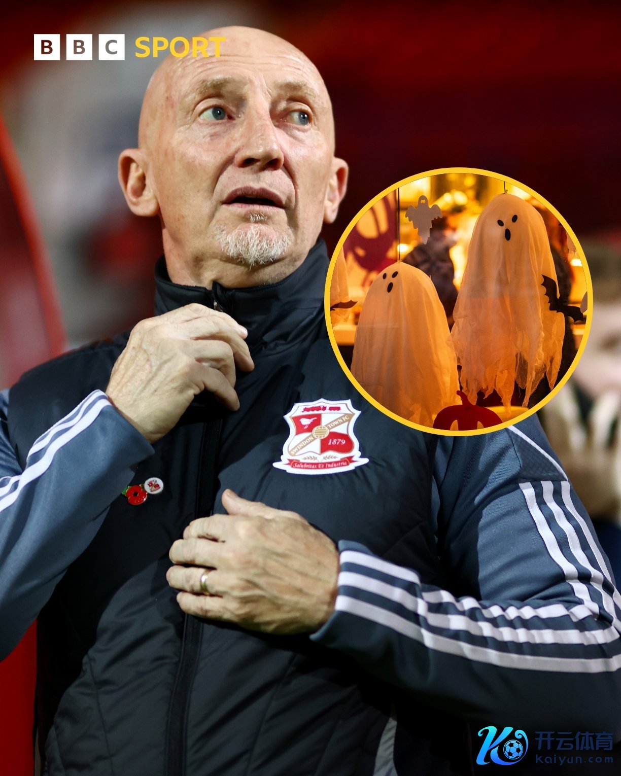 电讯报:英乙队主帅认为球队履行场围聚坟场,接办后不顺是因闹鬼