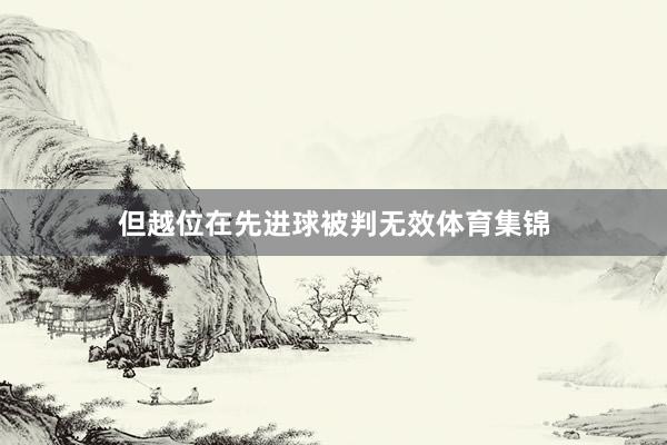 但越位在先进球被判无效体育集锦