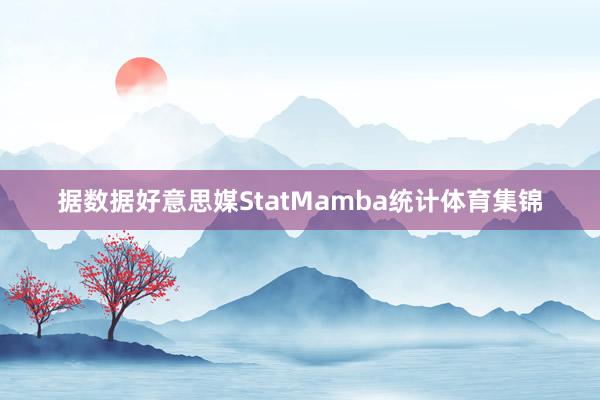 据数据好意思媒StatMamba统计体育集锦