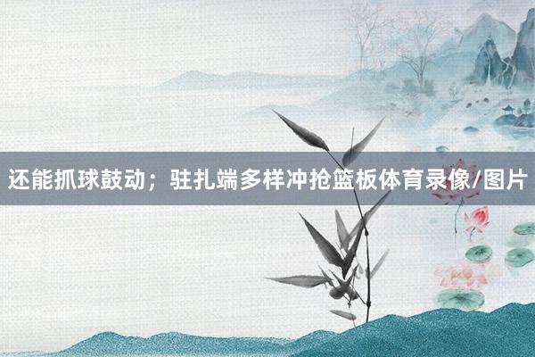 还能抓球鼓动；驻扎端多样冲抢篮板体育录像/图片