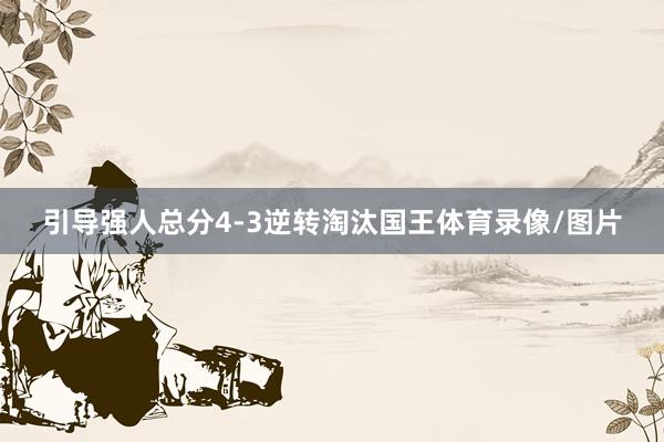 引导强人总分4-3逆转淘汰国王体育录像/图片