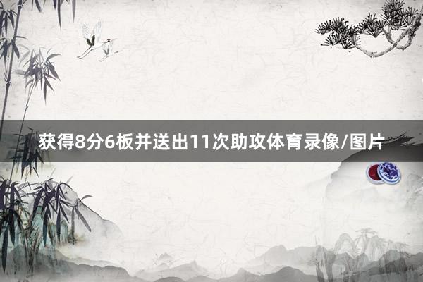 获得8分6板并送出11次助攻体育录像/图片