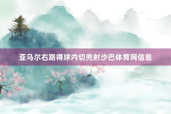 亚马尔右路得球内切兜射沙巴体育网信息