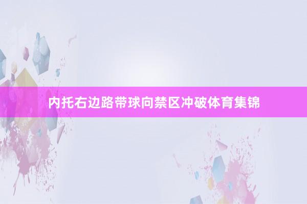 内托右边路带球向禁区冲破体育集锦
