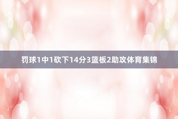 罚球1中1砍下14分3篮板2助攻体育集锦